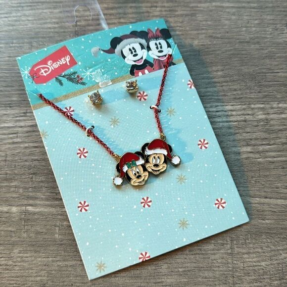Disney Mickey and Minnie necklace and earring set - Picture 4 of 4